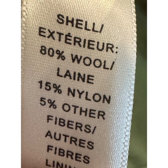 Banana Republic Womens Green Wool Blend Jacket Size M - Picture 5 of 5